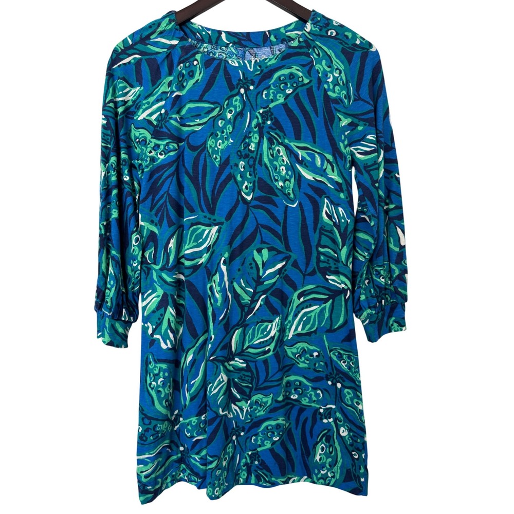 Lilly‎ Pulitzer Elianna Cotton Tropical Dress Size XS
